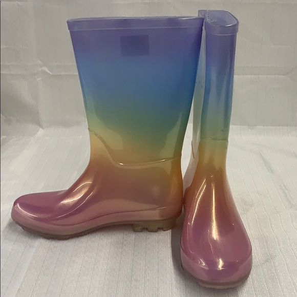 Cat Jack Rainbow Cece Rain Boots 